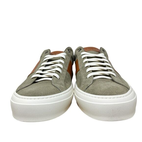 Good Man Brand Sneakers Mens 13 Legacy Lo Top Midtown Stripe Army Vachetta Suede - Picture 4 of 14